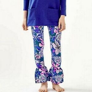 Lilly Pulitzer Vanya leggings girls Flare sz XL